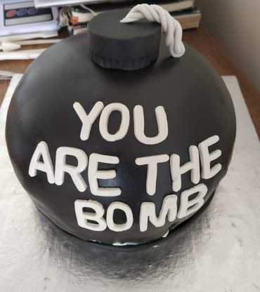 You Are The Bomb Cake