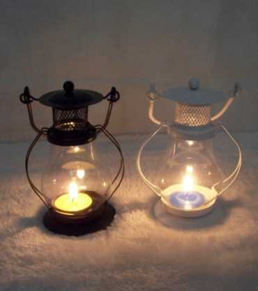 Set Of 1 Lantren Tea Light Candle