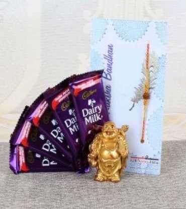 Cadbury Dairy Milk Chocolate Bars With Rakhi