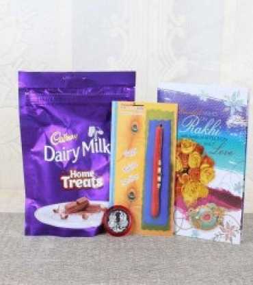 Cadbury Dairy Milk Chocolate Pack With Rakhi