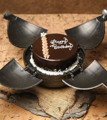 Chocolate Surprise Bomb Cake
