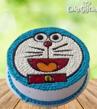 Doremon Photo Cake