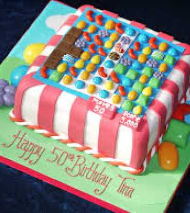 Candy Crush Cake