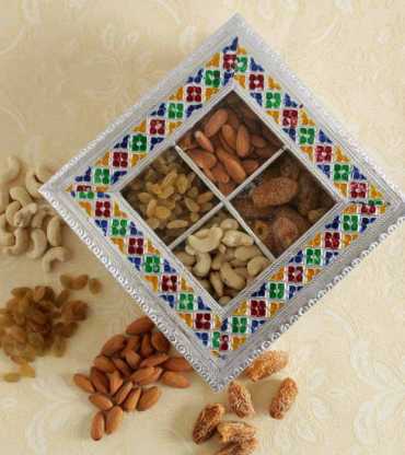 Handicraft Designer Dry Fruit Gift Box