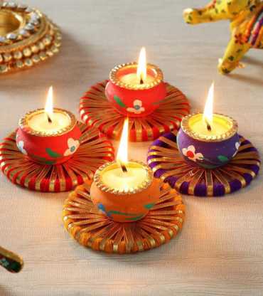 Handmade Clay Matki Diya