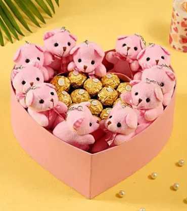 Pink-Teddy-Chocolate-Heart-Shaped-Box