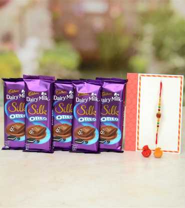 Oreo Rudraksh Rakhi Hamper