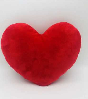 Heart Shape Red Color Pillow