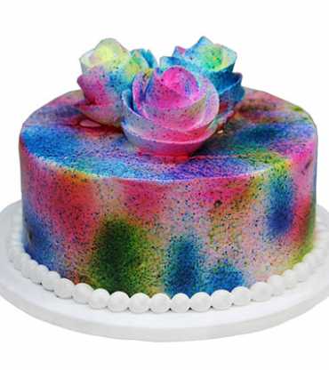 Holi Colourful Cake