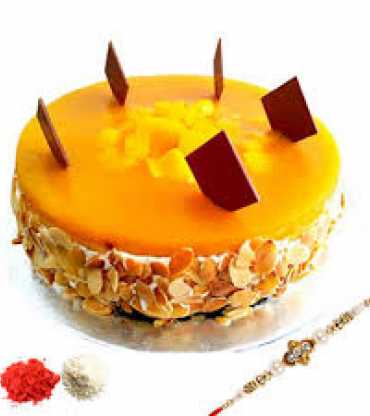 Mango Cake with Rakhi