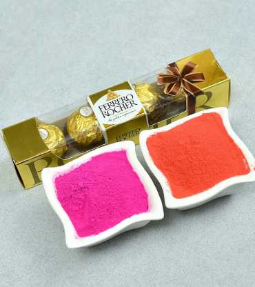 Herbal Colors with 4 Pcs Rocher