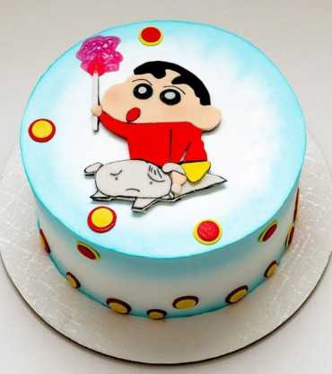 Shinchan photo cake