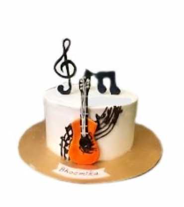 singer theme cake 