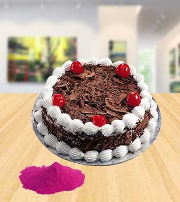 Sweet Holi Celebration Cake