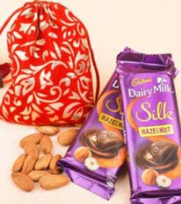 Diwali Gifts & Almonds Gift Pack 