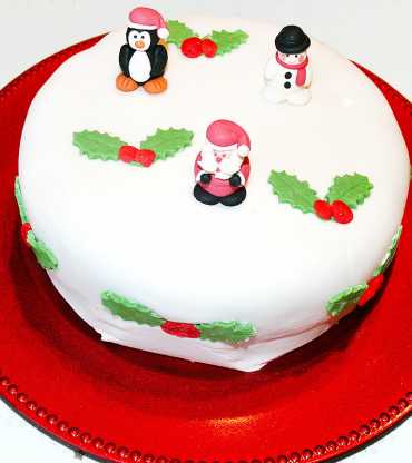 Christmas Santa Theme Cake