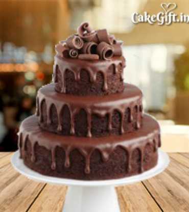 3 Tier Chocolate Cake