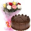 cake-with-flowers-combo