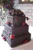 3 Tier Chocolate love cake with berries