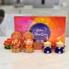 Cadburry Celebration with Mitti Laxmi Ganesh along 2 Purple Diya