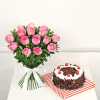 Bunch-of-15-pink-roses-with-half-kg-black-forest-cake