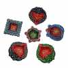 Colorful Decorative Diya Set