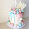 Baby Shower Cake Drip Cake 