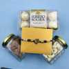 Beads Om Rakhi N Chocolate and Gift