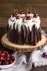  Black Forest Cheese Cake With Chocolate Shavings