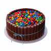 kit kat Cake with Gems Touch