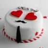 Love Fondant Father's Day Cake