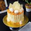 Nut Corn Flakes Butterscotch Cake