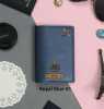 Blue Passport Cover