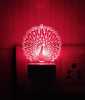 Peacock Bird 3D Illusion LED Multi Color Night Lamp