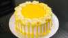 Pineapple Cake with Cream Flower