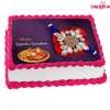 Rakhi Print Cake