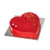 Valentine Special Red Heart Shape Cake