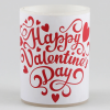 Valentine Greeting Card With Candle Combo