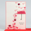 Valentine Greeting Card With Candle Combo