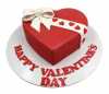 Valentines day Fondant Ribbon Cake