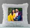 White Led Cushion With Photo