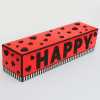 Zig Zag Pull Out Birthday Red Box