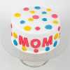 Colorful Mother's Day Chocolate Cake