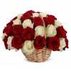 basket-of-Red-and-White-Roses