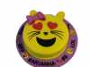 Cat Face Emoji Cake