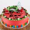 Christmas Cake Red Green