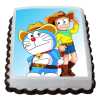 doraemon and nobita cake