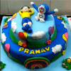 Doraemon Nobita Cake Fondant 