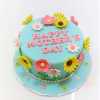 Happy Mother's Day Flower's Cake 