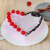 Special Heart Shape Strawberry Cake